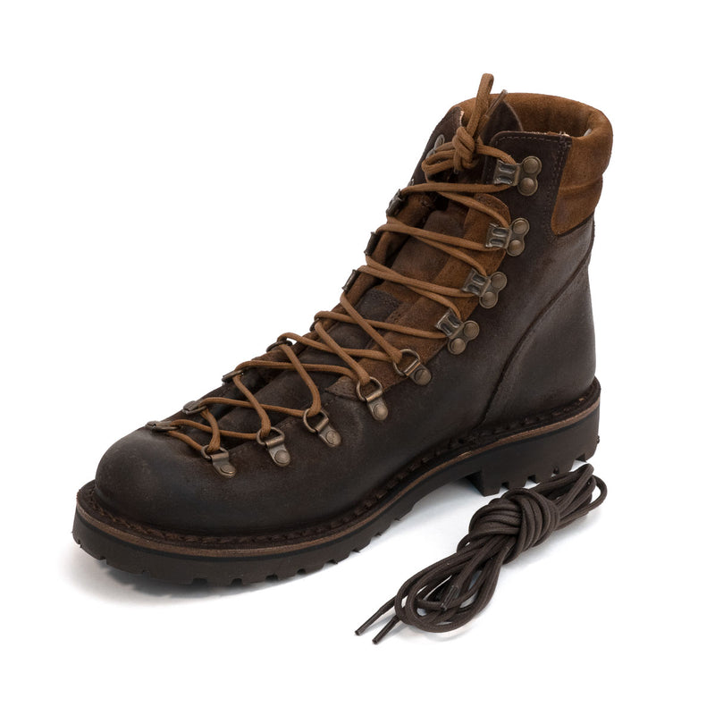 ASTORFLEX-ROCKFLEX_Herrenstiefel - Innenseitenansicht rechter Schuh mit Wechselschnürband