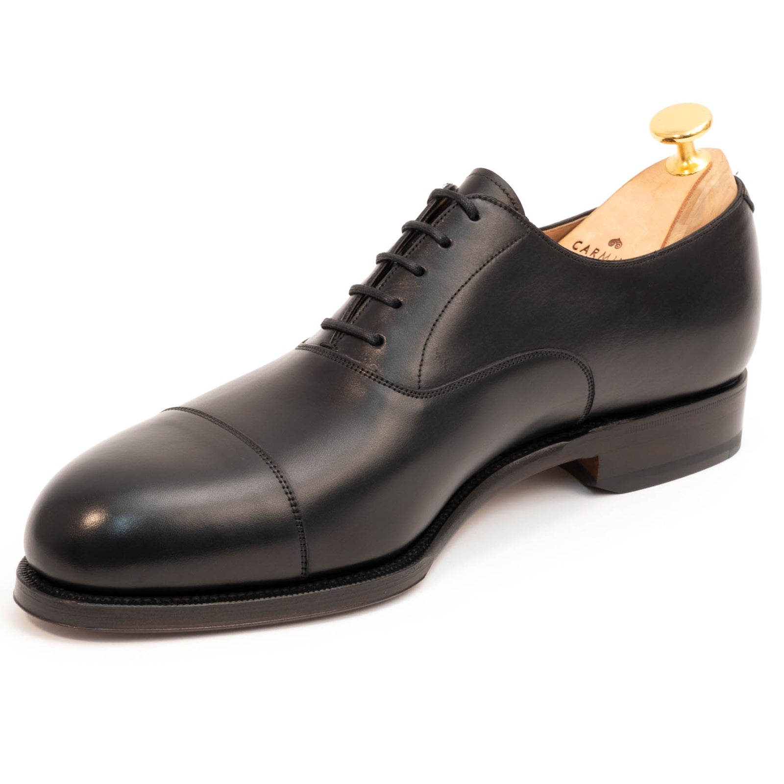 CARMINA カルミナ 6.5 内羽根 ストレートチップ ビジネスシューズ 紳士淑女のための 黒のストレートチップ、カルミーナのご紹介