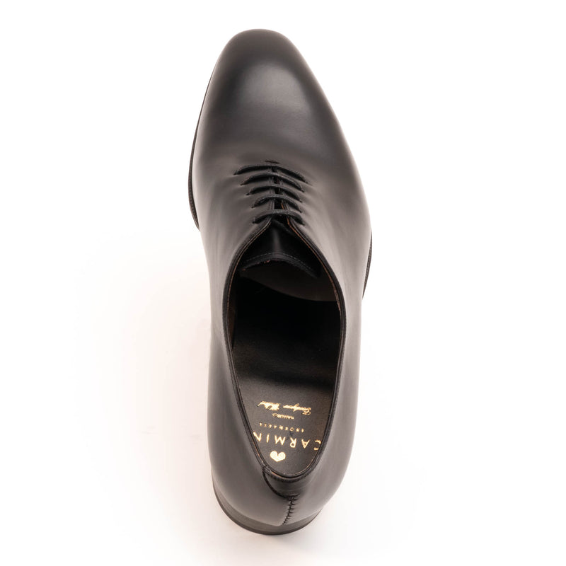 Carmina Oxford Plain Wholecut - Negro