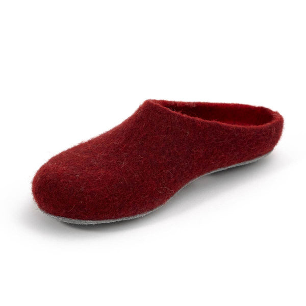 Wollfilz Pantoffel- chianti