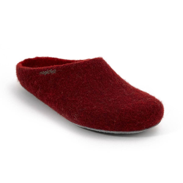 Wollfilz Pantoffel- chianti