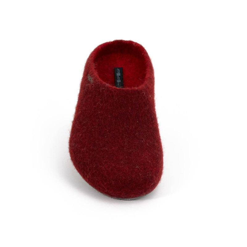 Wollfilz Pantoffel- chianti