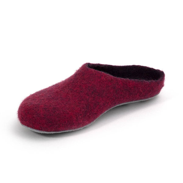 Wollfilz Pantoffel- Magenta