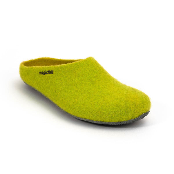 Wollfilz Pantoffel - lemon