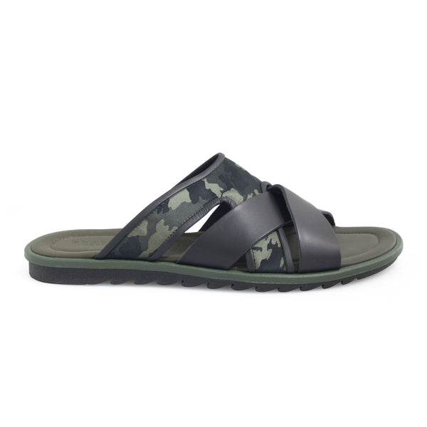 Brador Sandale - nero militare