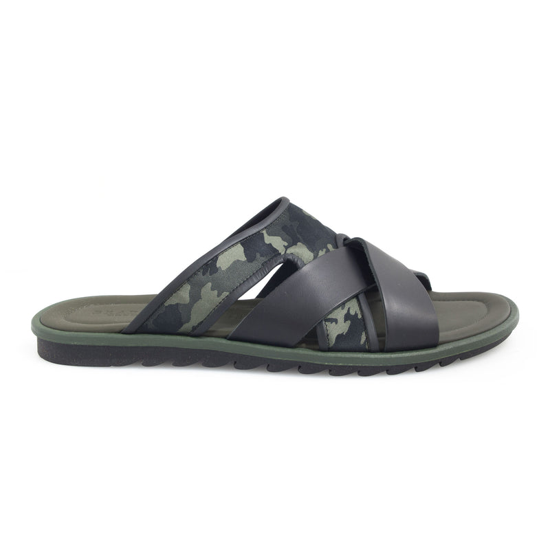 Brador Sandale - nero militare