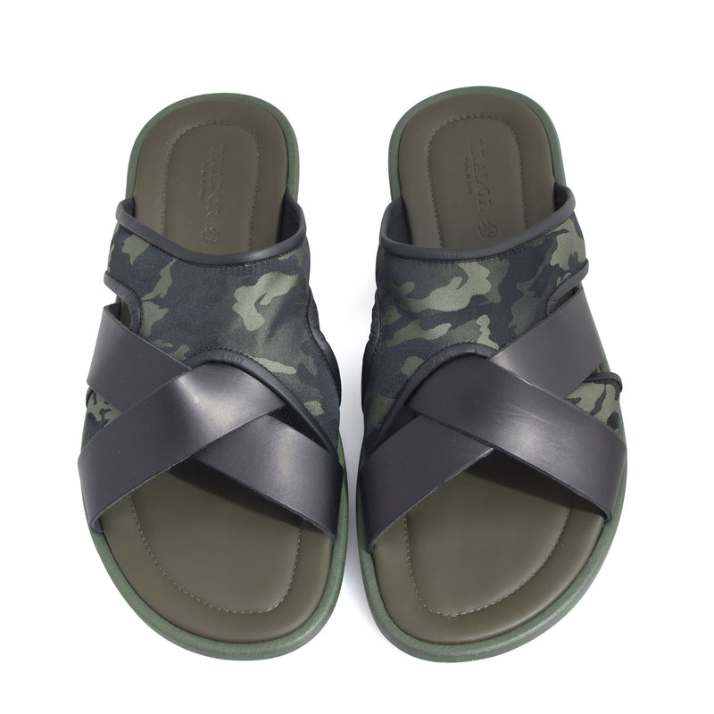 Brador Sandale - nero militare