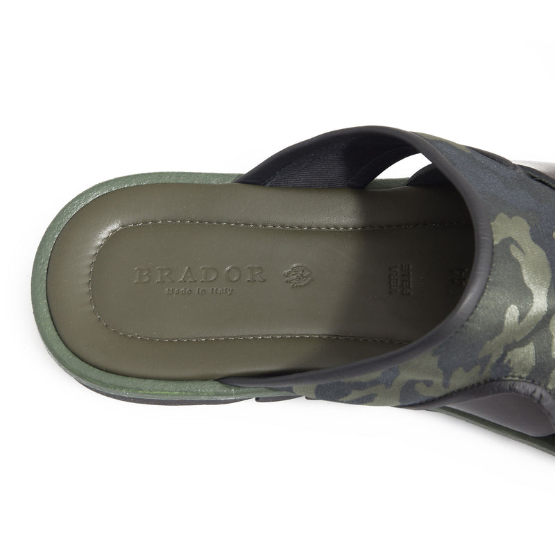 Brador Sandale - nero militare