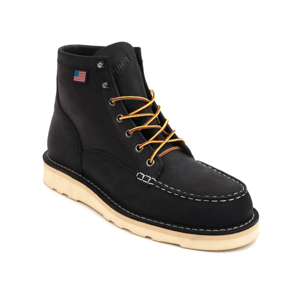 Danner Logger Boot Bull Run Moc Toe - black