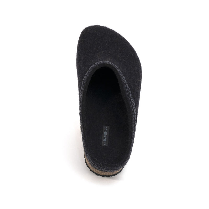 Wollfilz Clogs - graphit